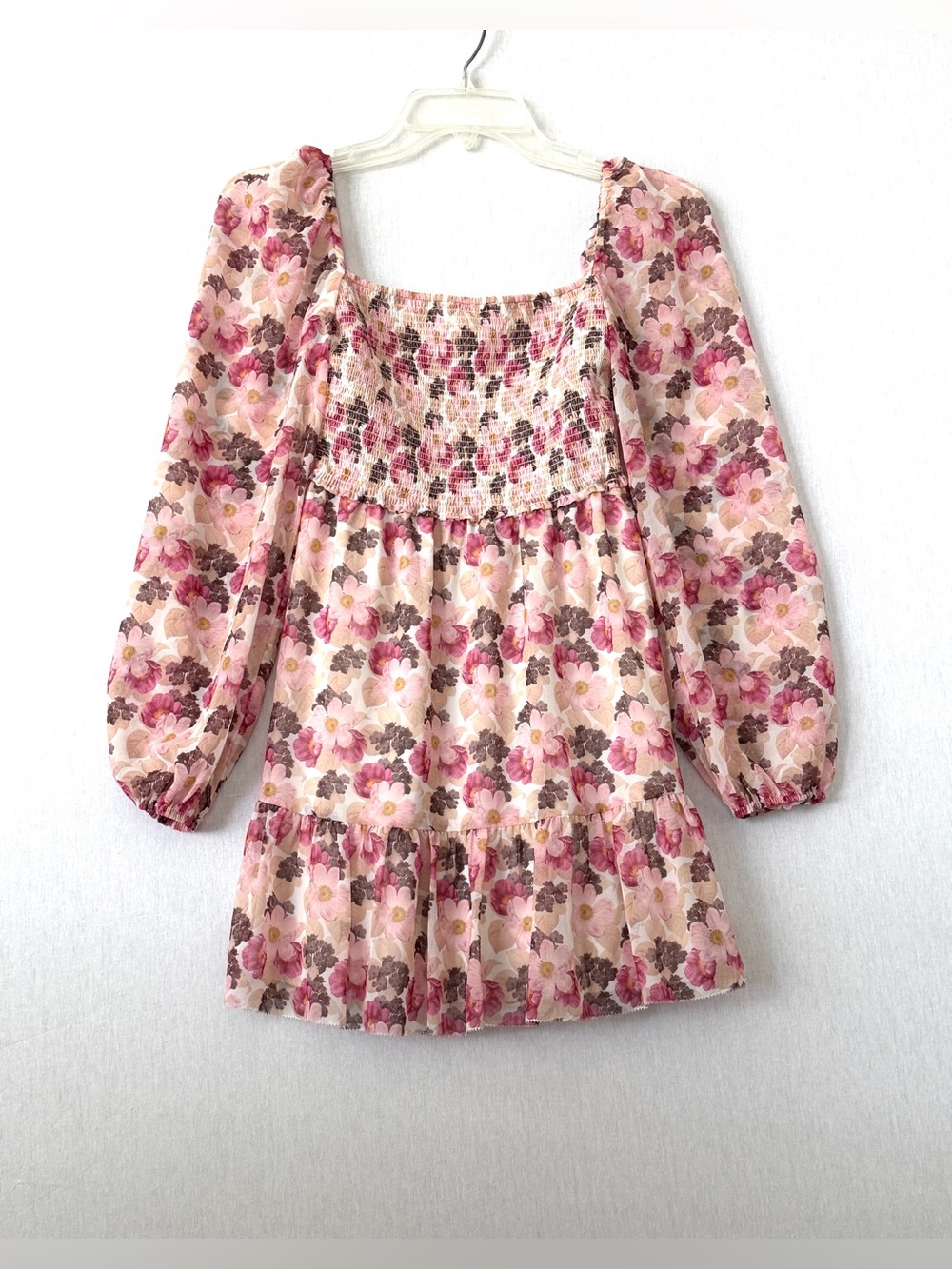 Aritzia Wilfred Tempest Floral Mini Dress